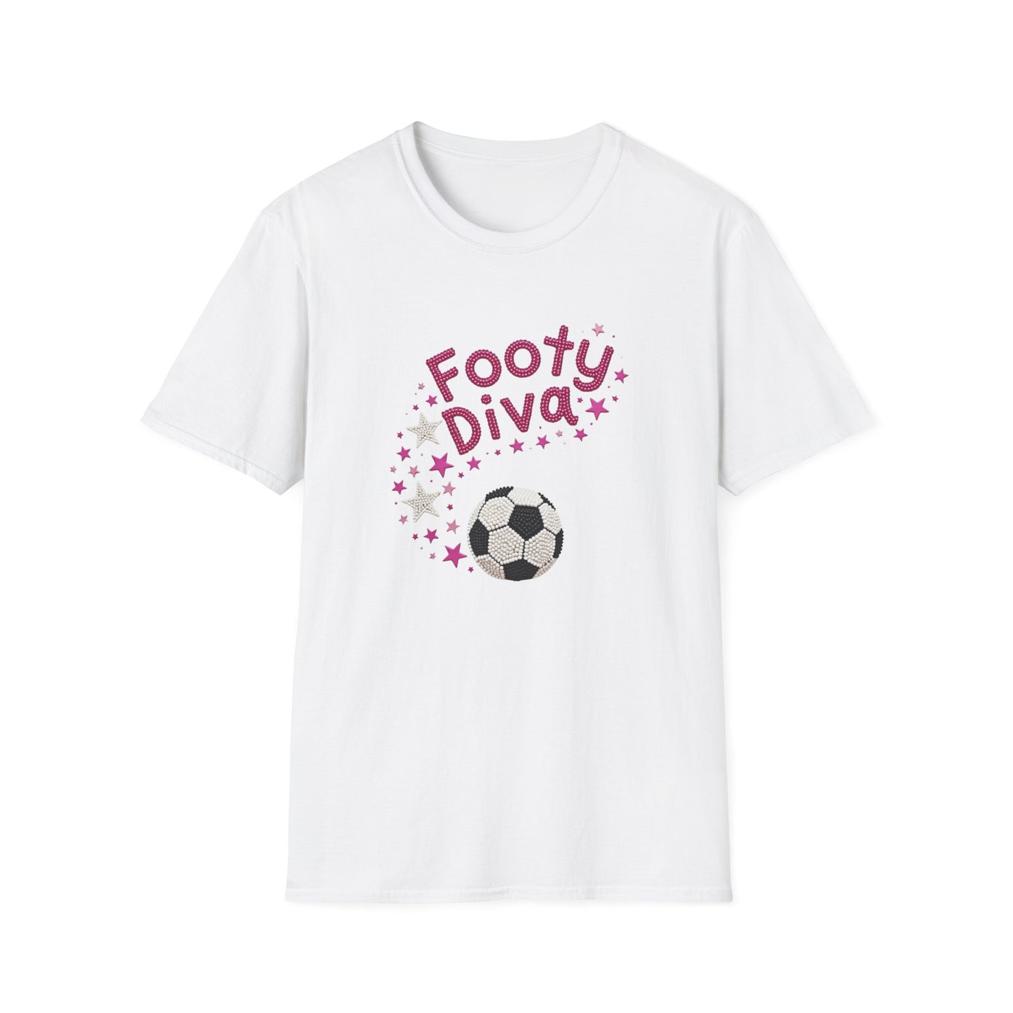 Footy Diva Unisex Softstyle T-Shirt
