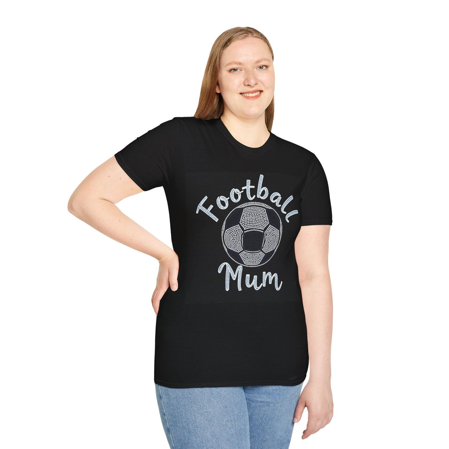 Football Mum Softstyle T-Shirt