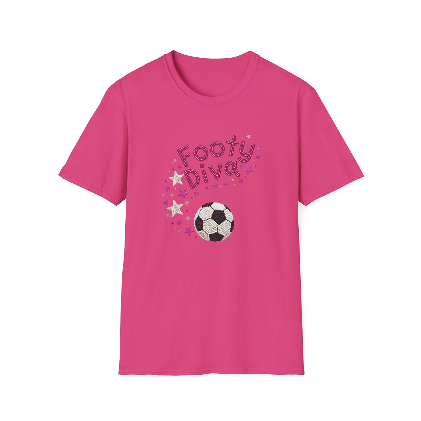 Footy Diva Unisex Softstyle T-Shirt
