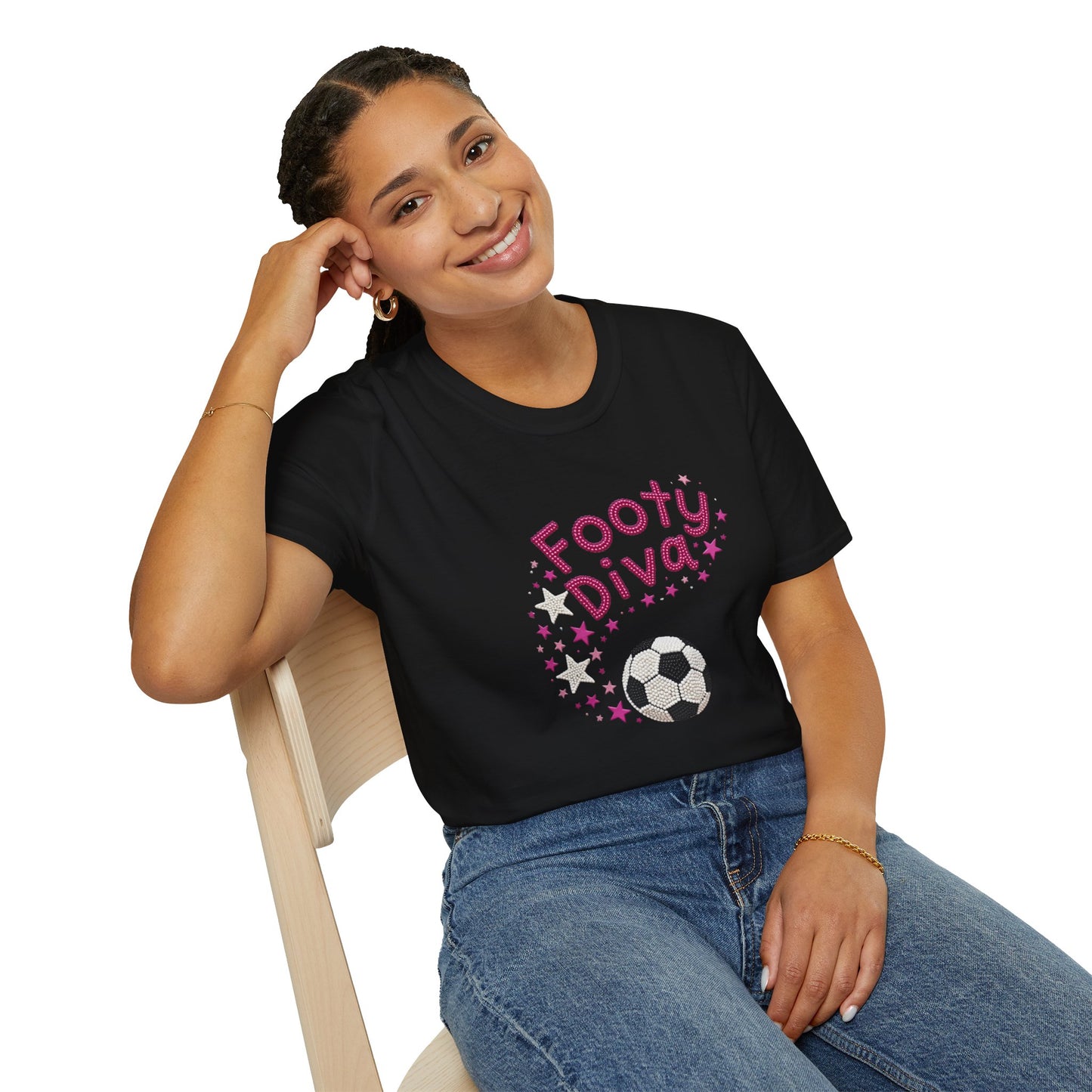 Footy Diva Unisex Softstyle T-Shirt