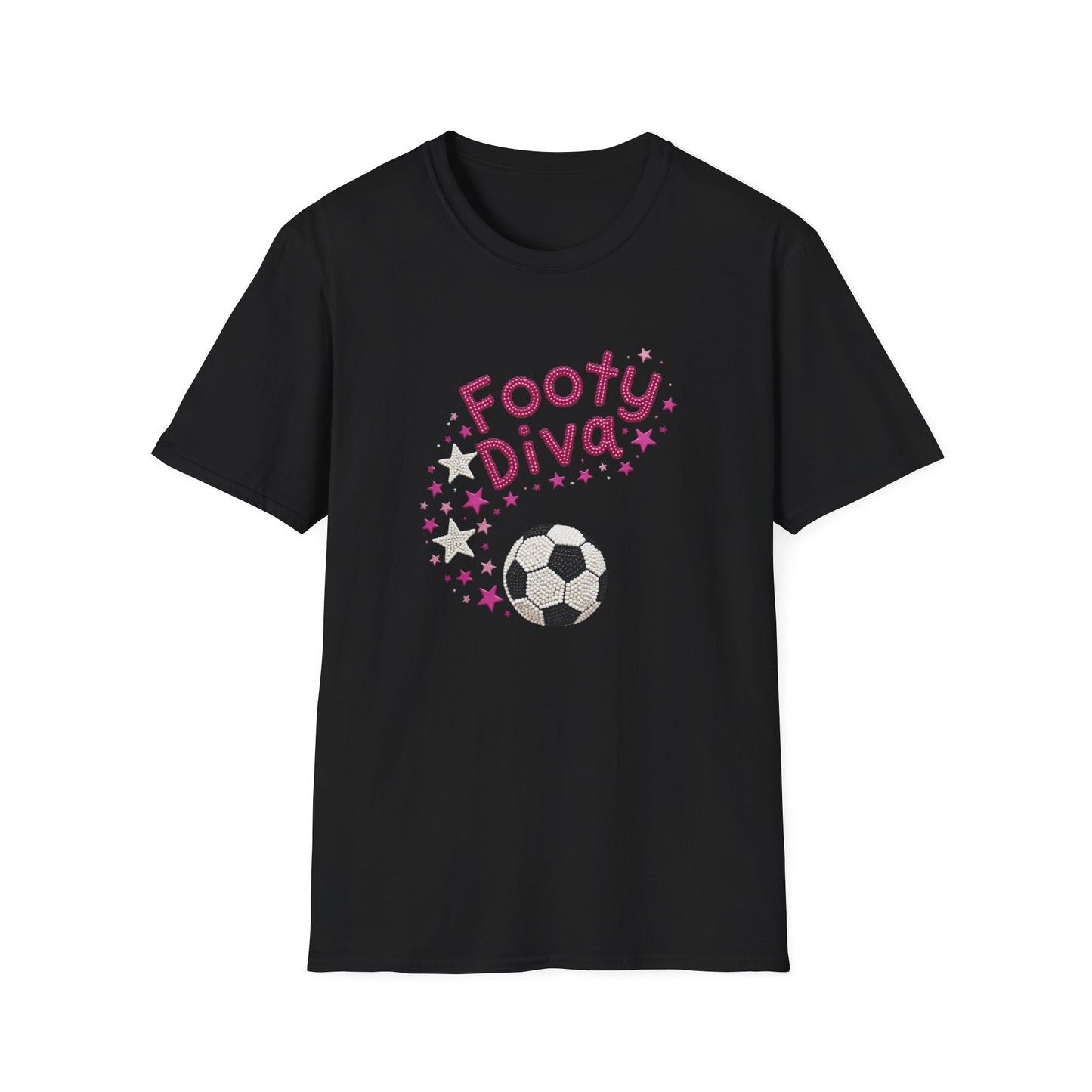 Footy Diva Unisex Softstyle T-Shirt