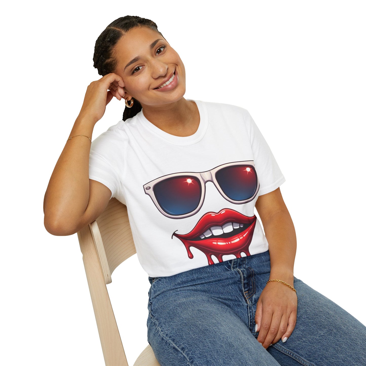 Bloody Lip Sunglasses T-Shirt