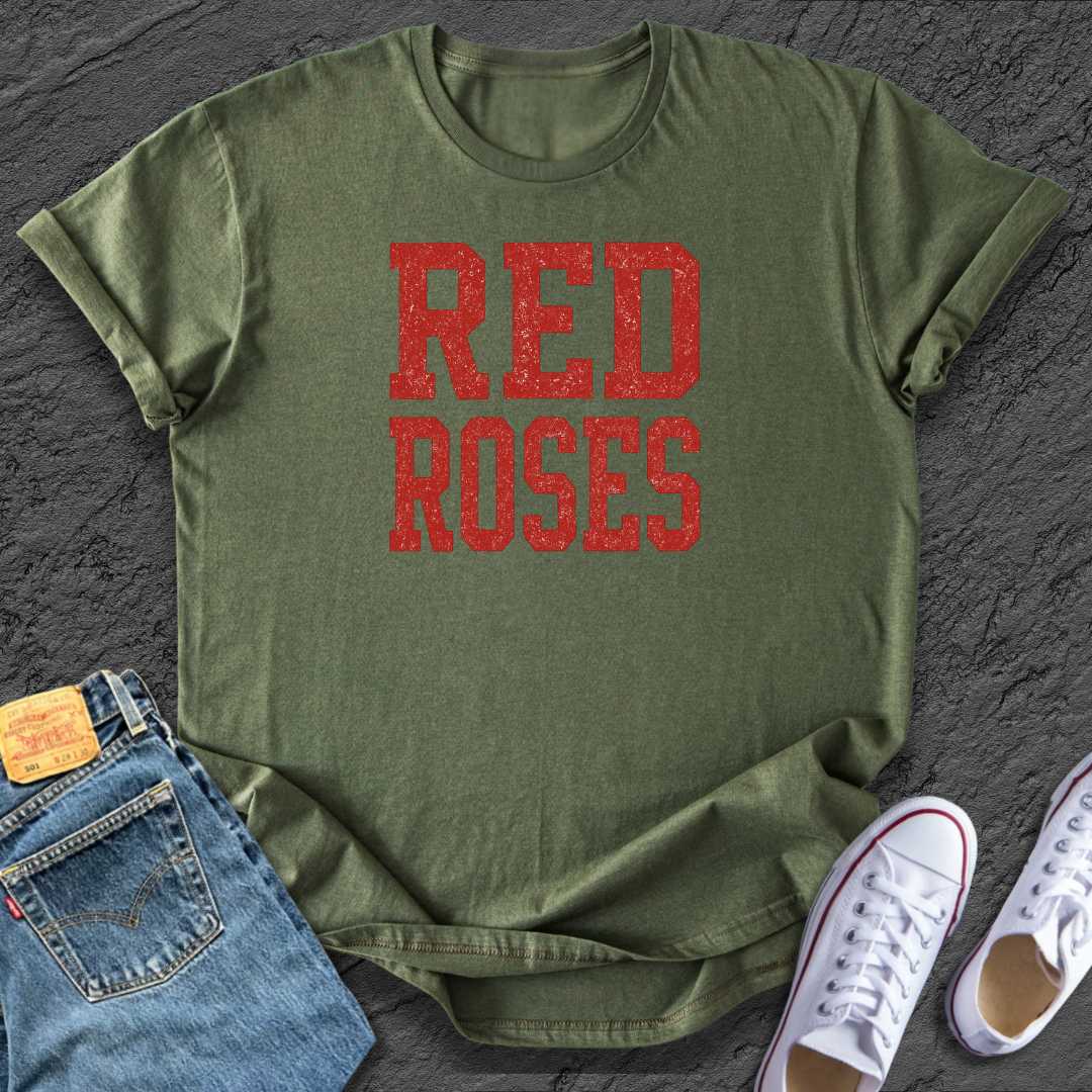 Red Roses Unisex Tee