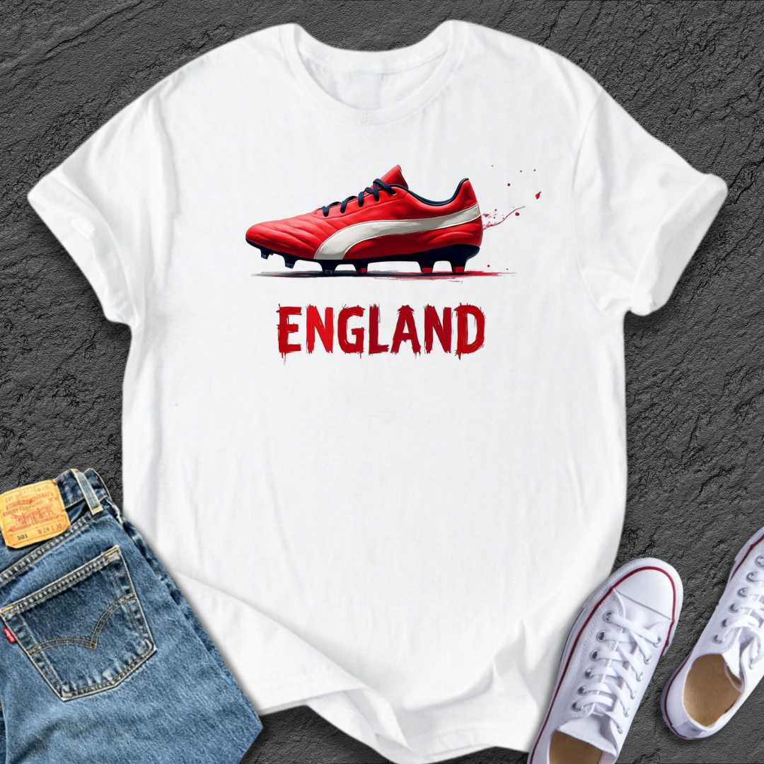 England Football Boot Tee