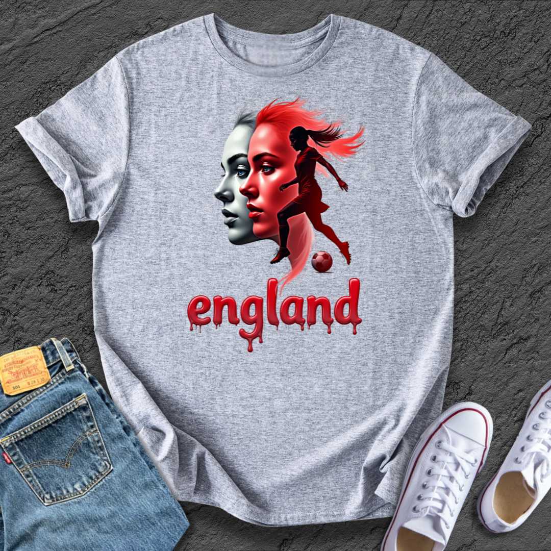 Women Football Unisex Tee