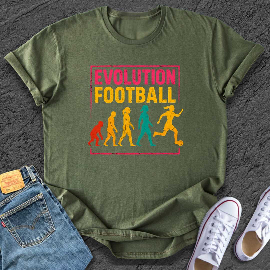 Women Evolution Football Tee
