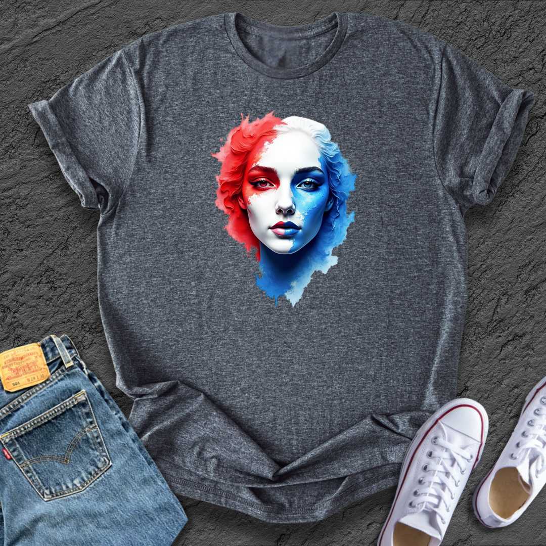 Watercolor Feminine Art Tee