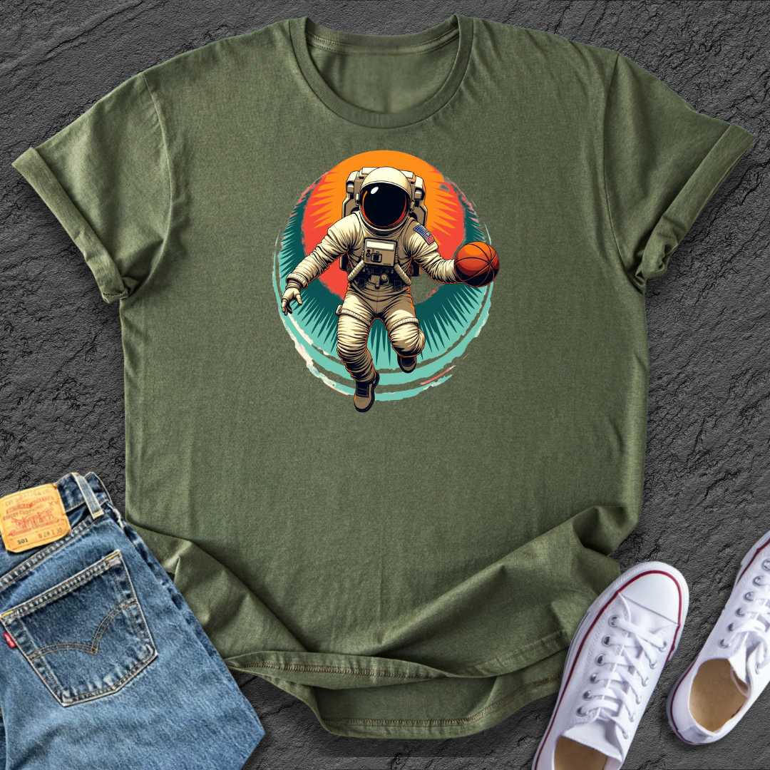 Basketball Astronaut Tee