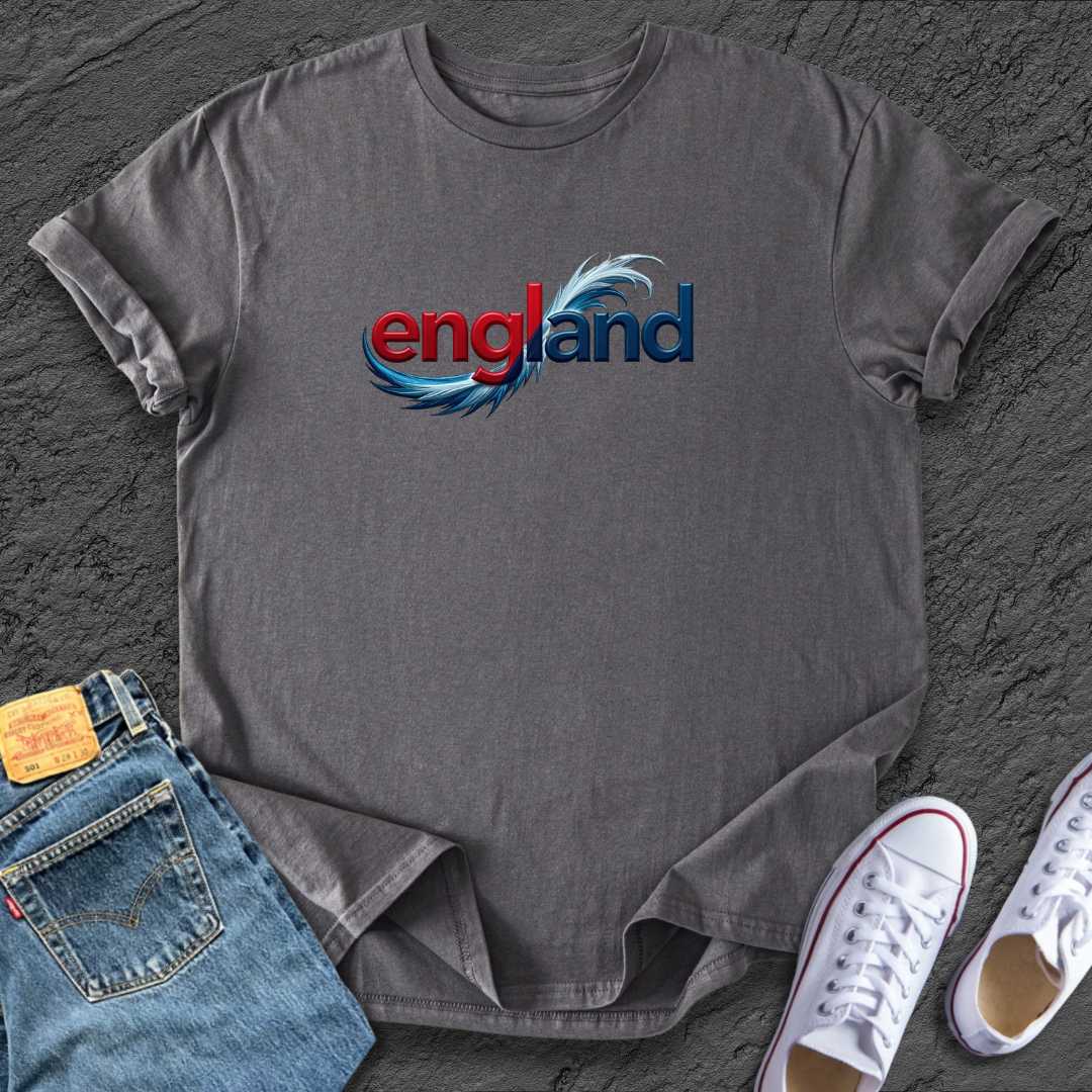 Feathered England Tee