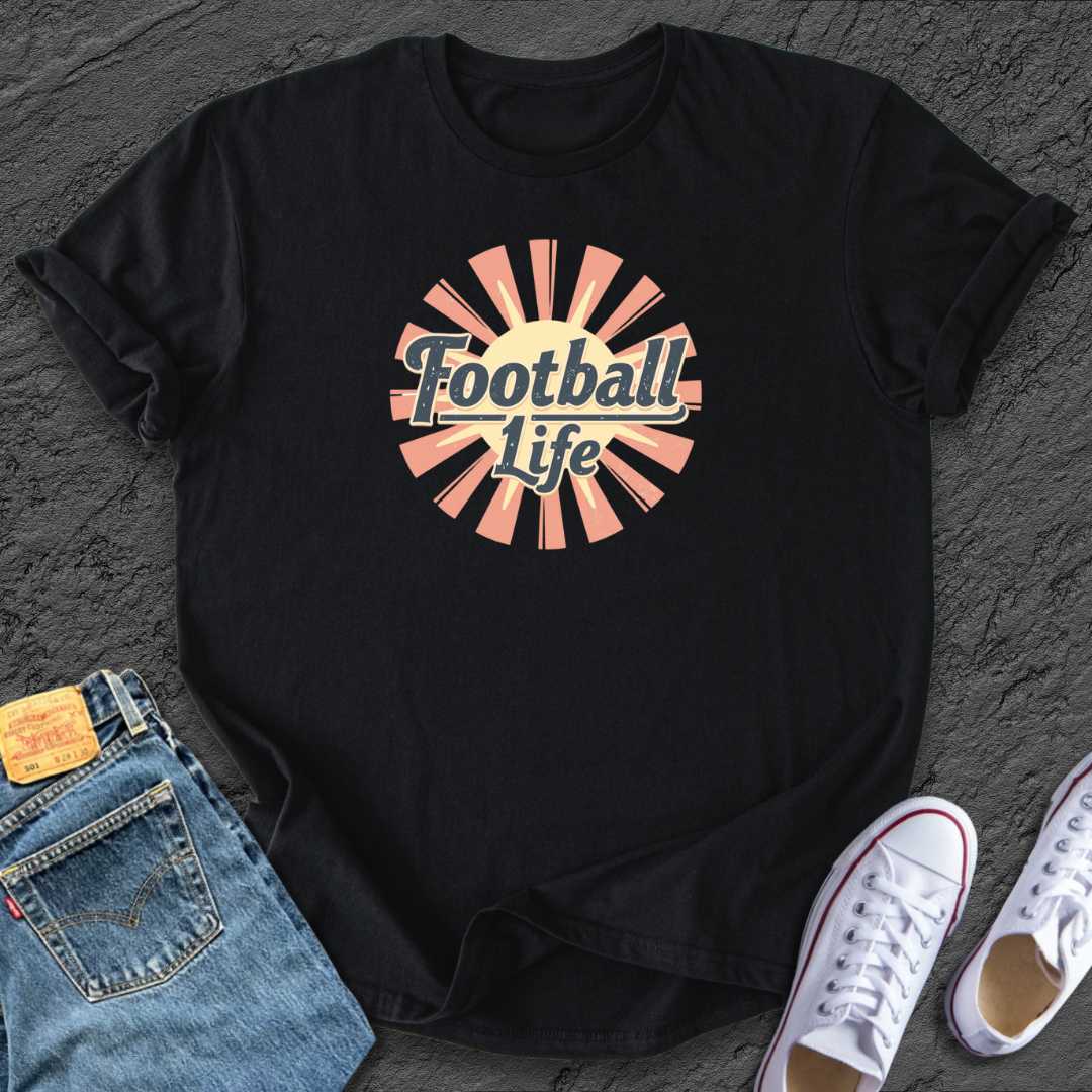 Retro Football Life Tee