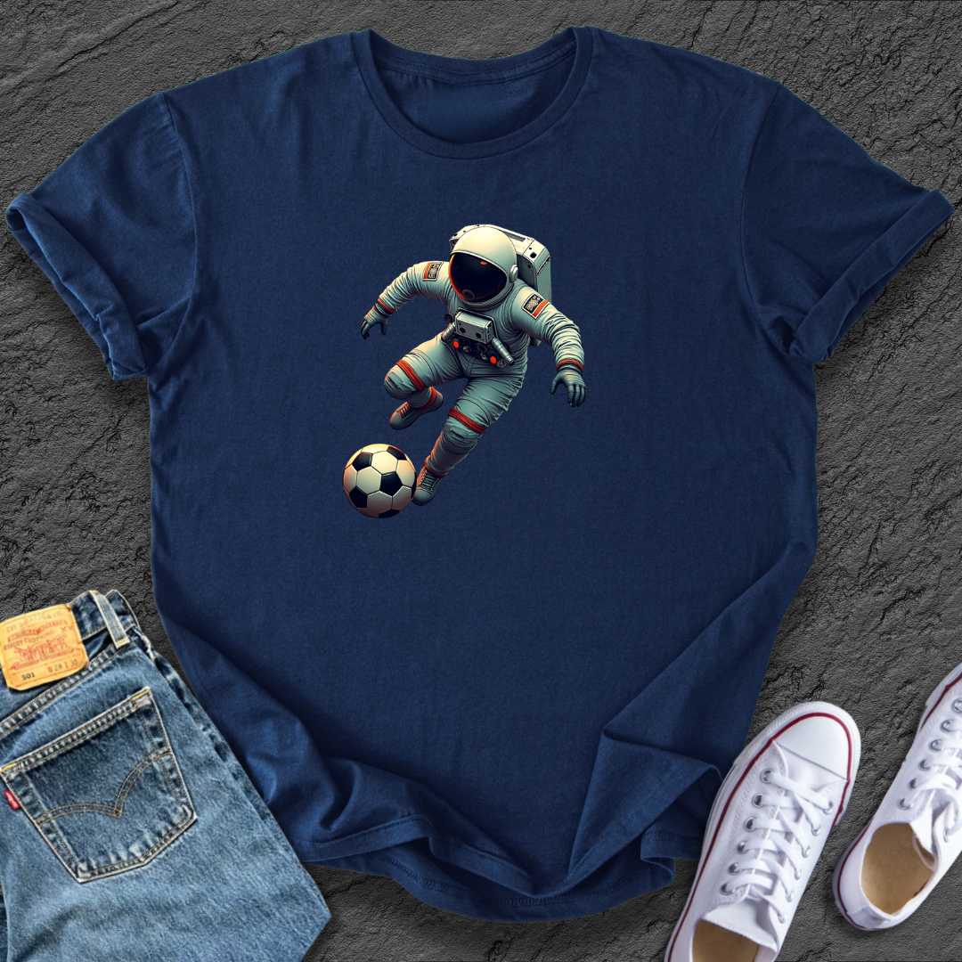 Spaceman Football Tee