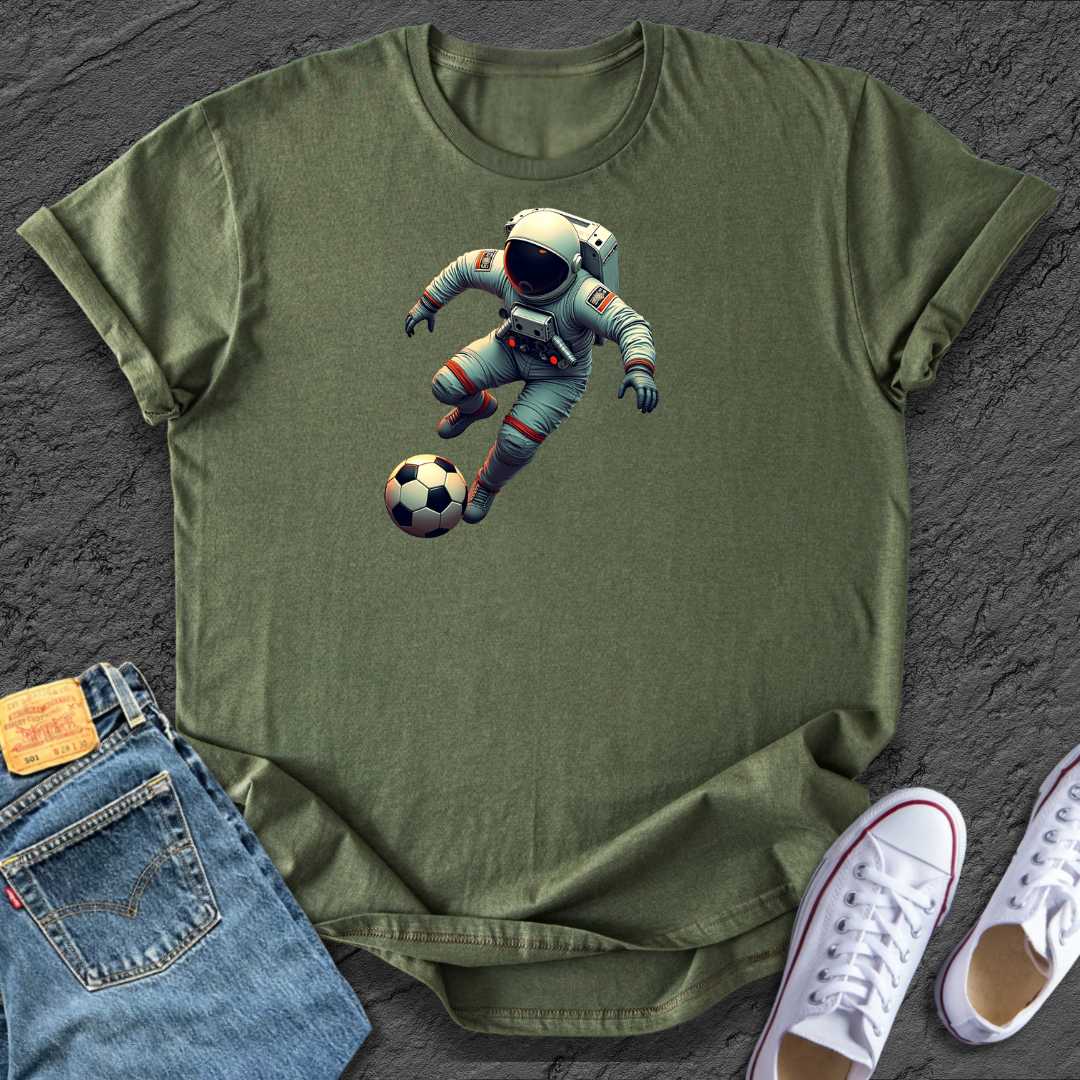 Spaceman Football Tee