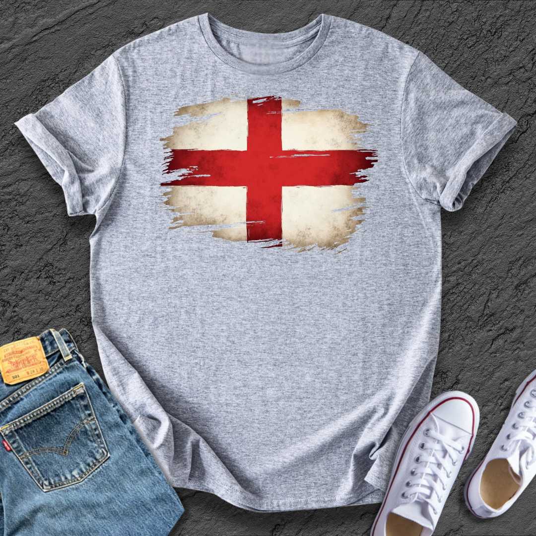 Vintage English Flag Tee