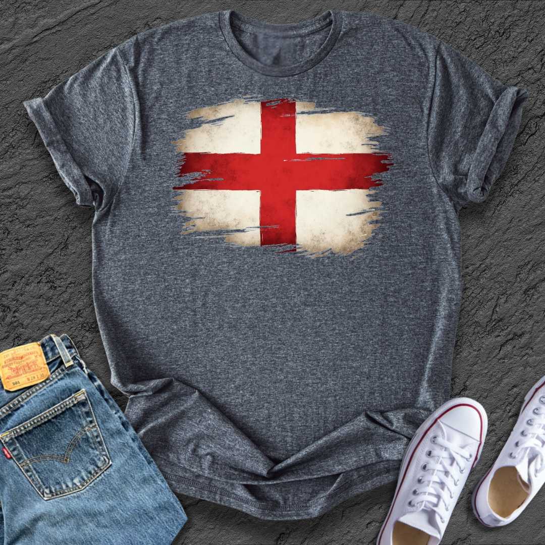 Vintage English Flag Tee