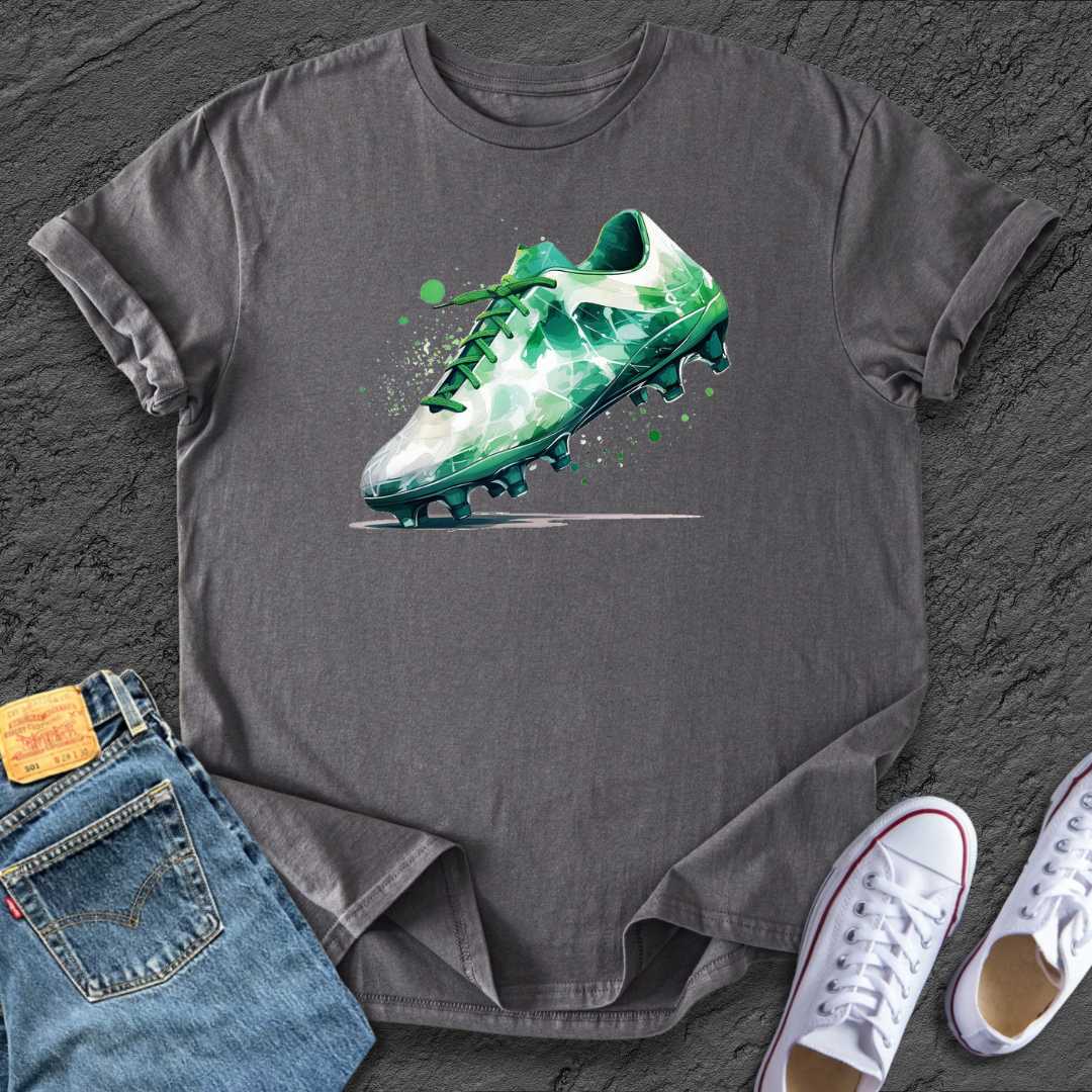 Green Splash Boot Tee