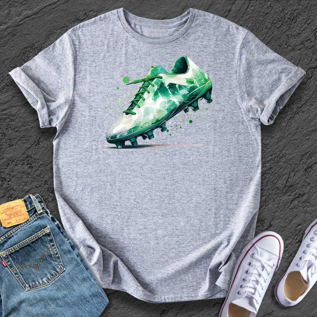 Green Splash Boot Tee