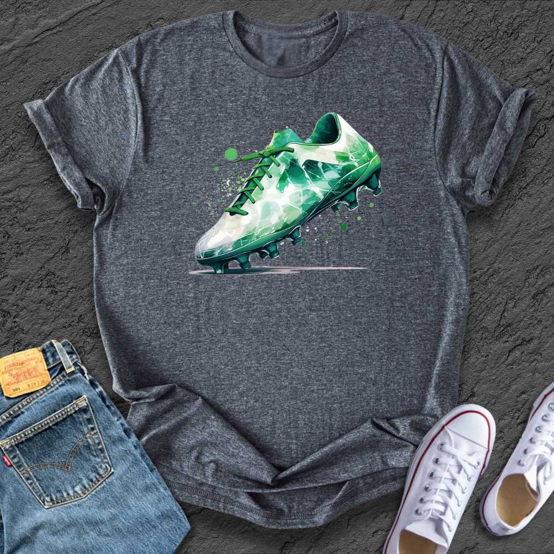Green Splash Boot Tee