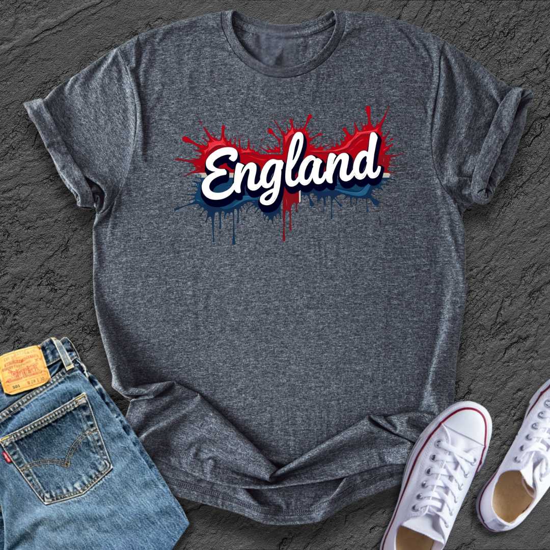 England Splash Tee