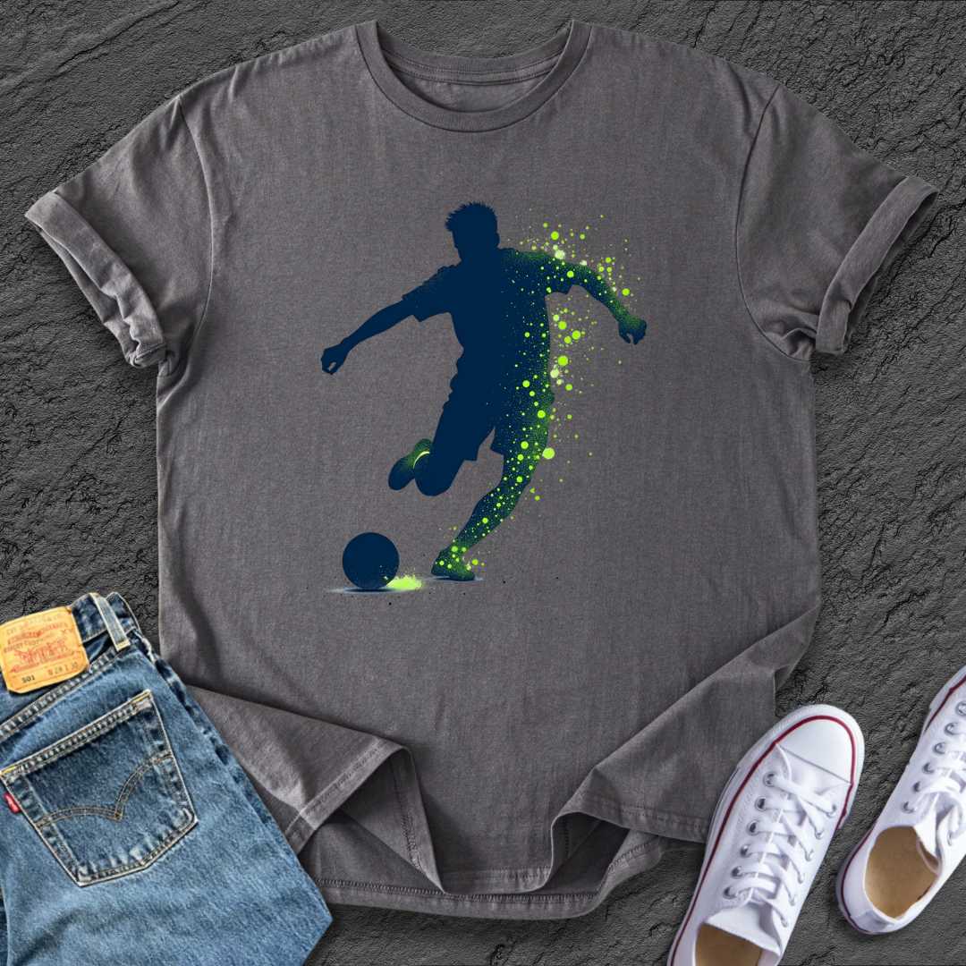 Footballer Silhouette Tee