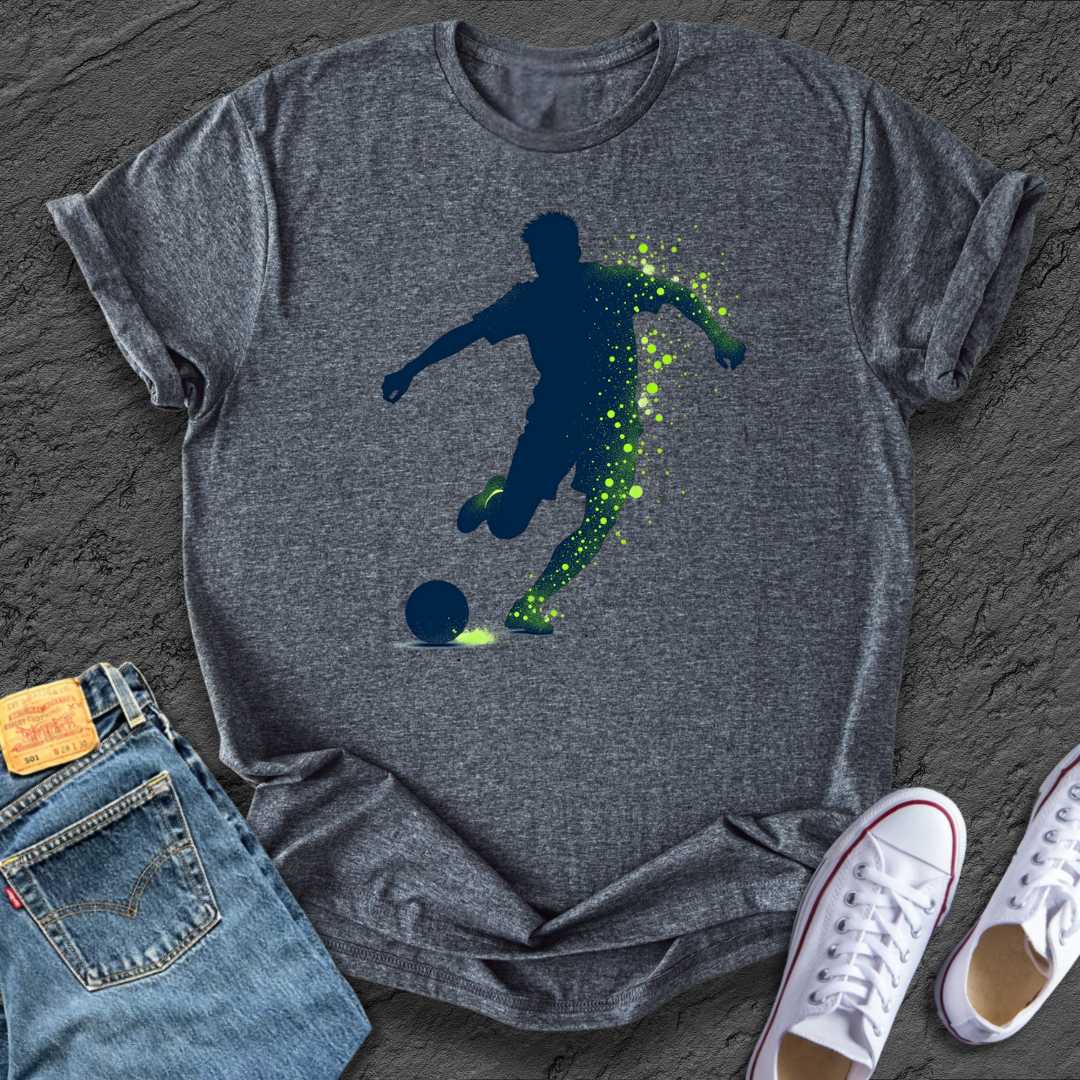Footballer Silhouette Tee