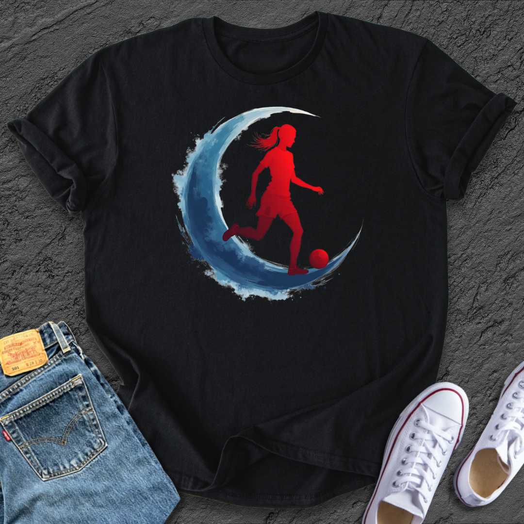 Football Moon Tee