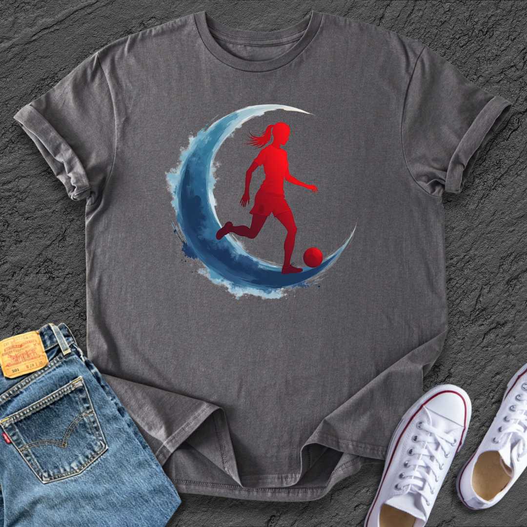 Football Moon Tee