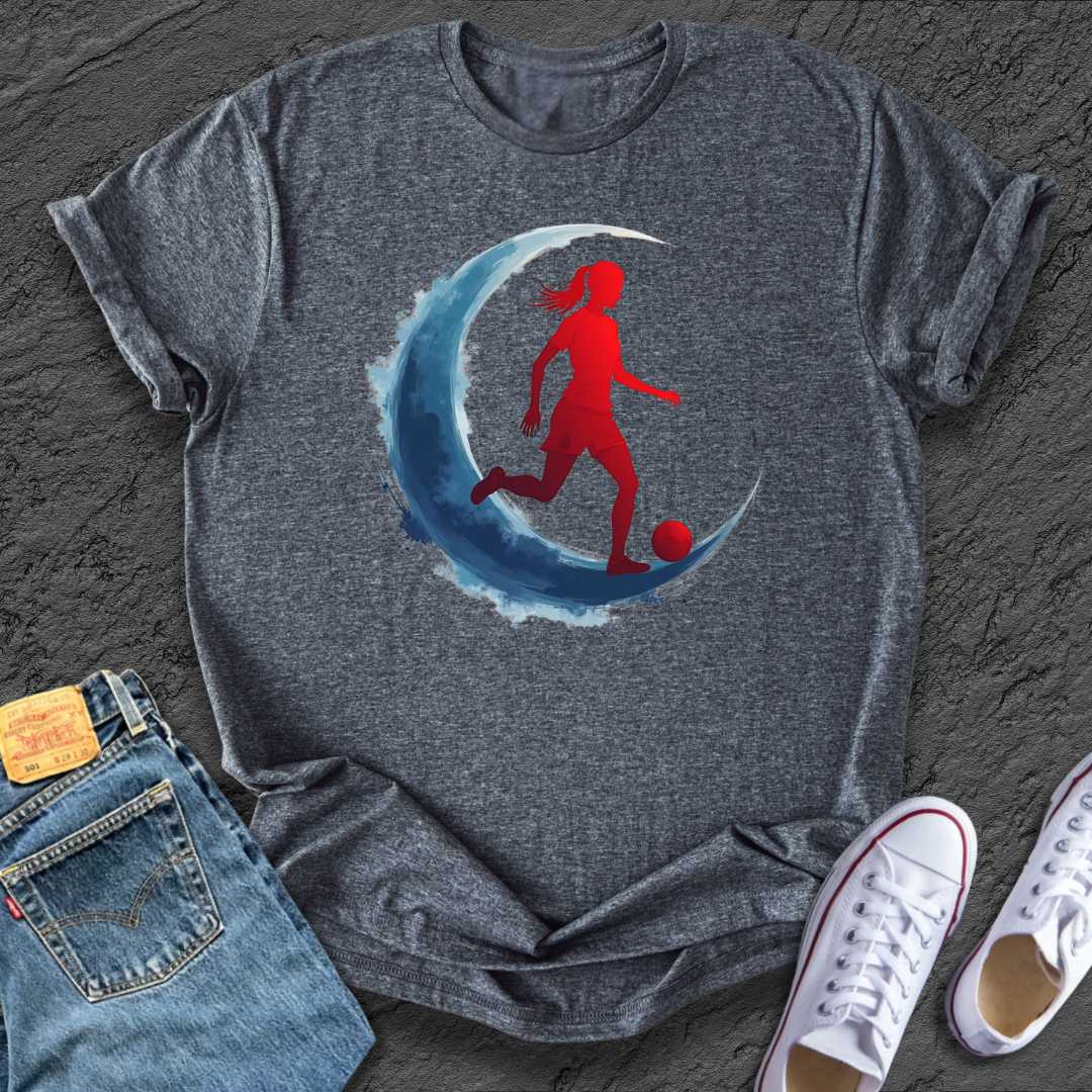 Football Moon Tee