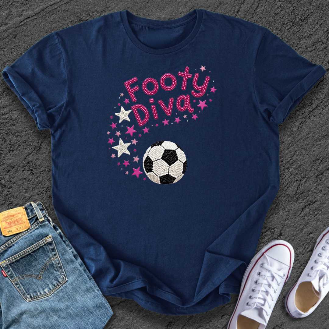 Kids Footy Diva Tee