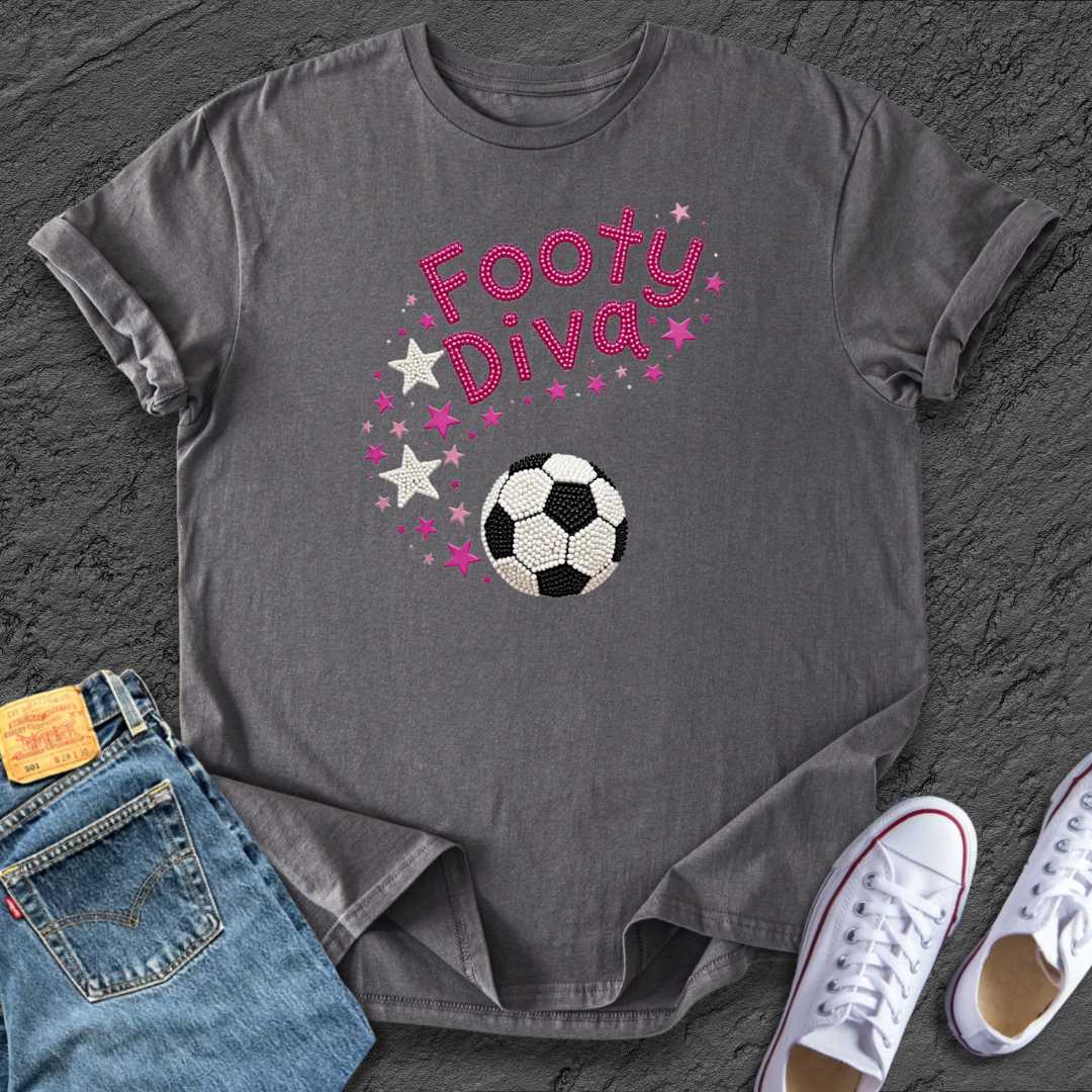 Kids Footy Diva Tee