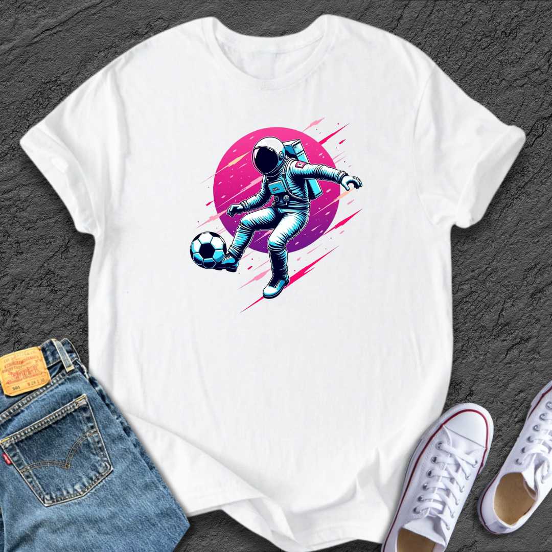 Kids Space Football Tee