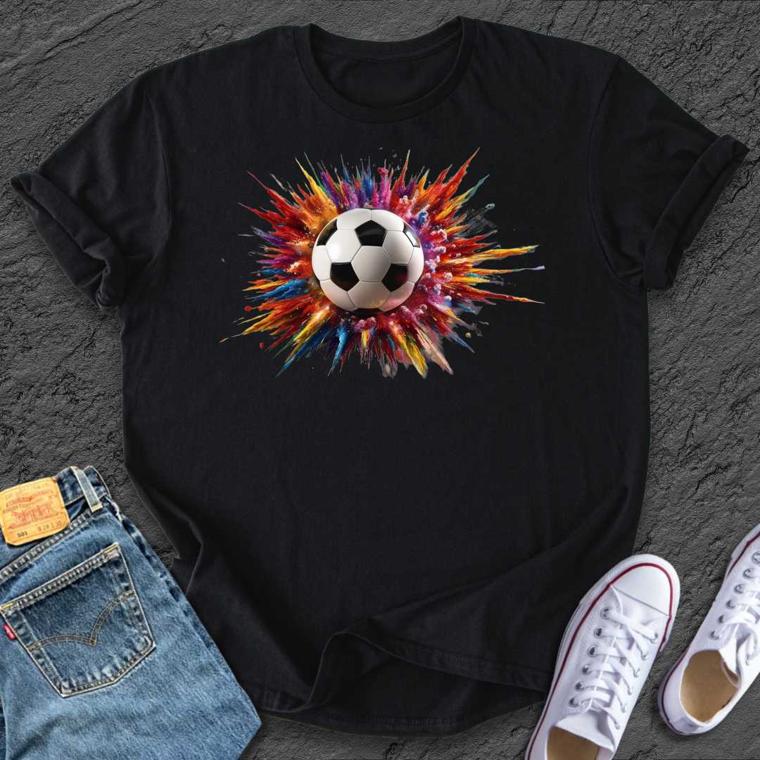 Kids Football Splash Tee
