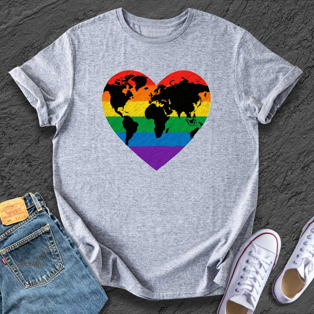 Pride Heart World Tee