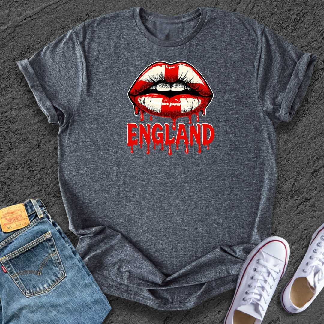 England Blood Lips Tee