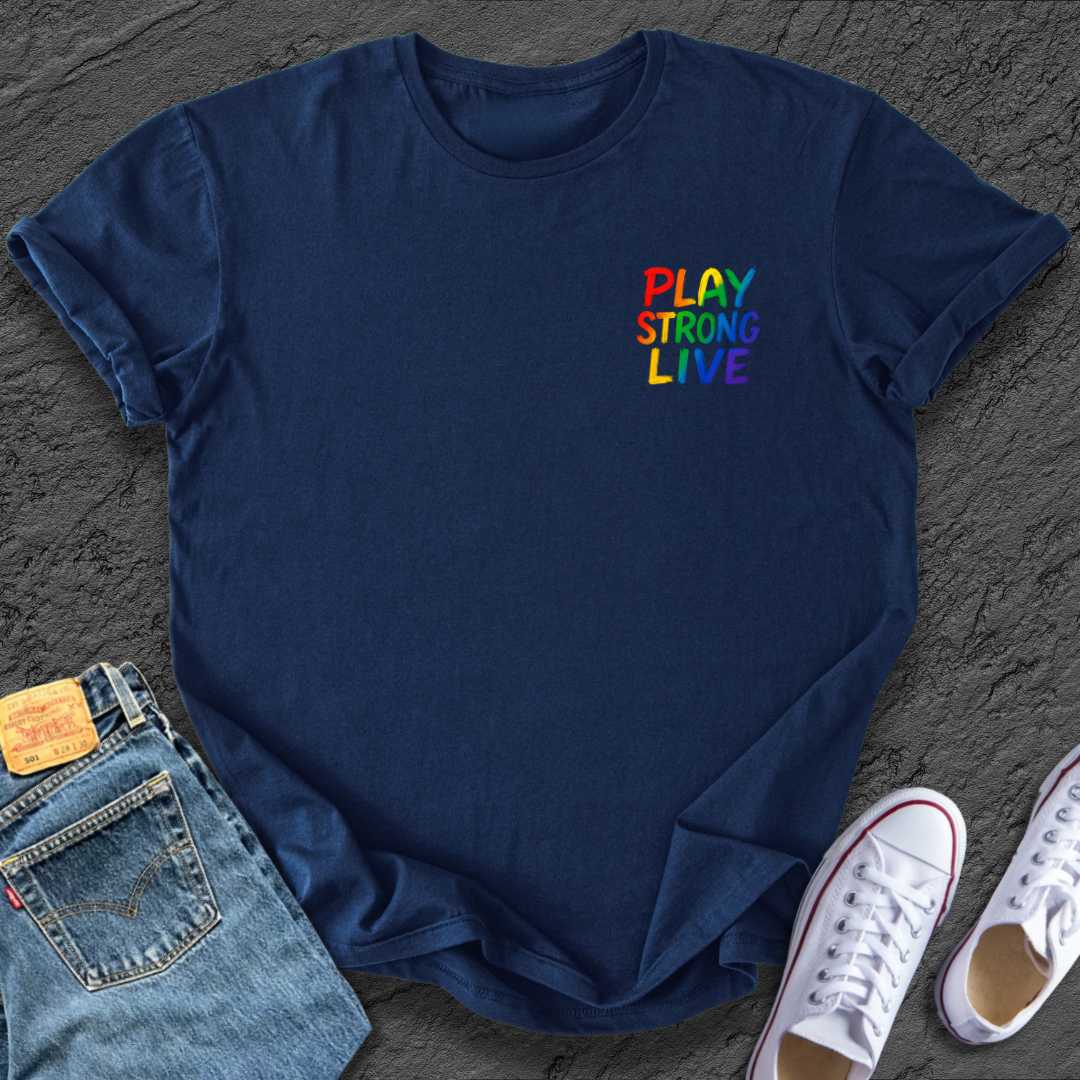 Play Strong Live Pocket Tee