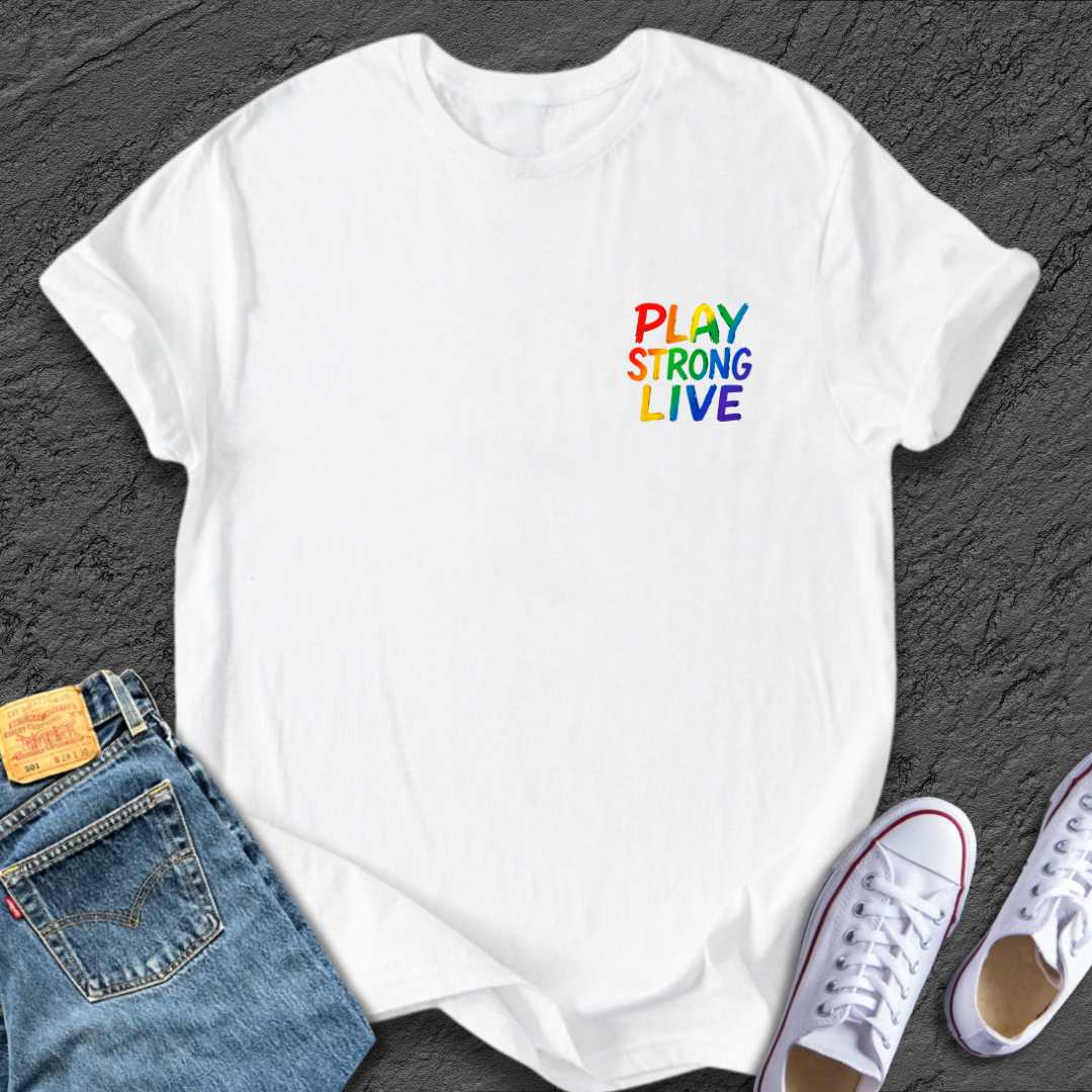 Play Strong Live Pocket Tee