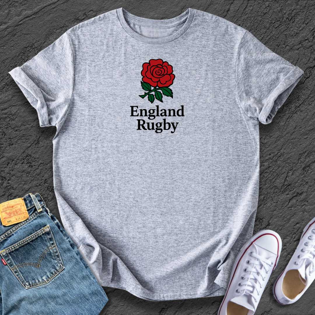 England Rugby Rose Tee