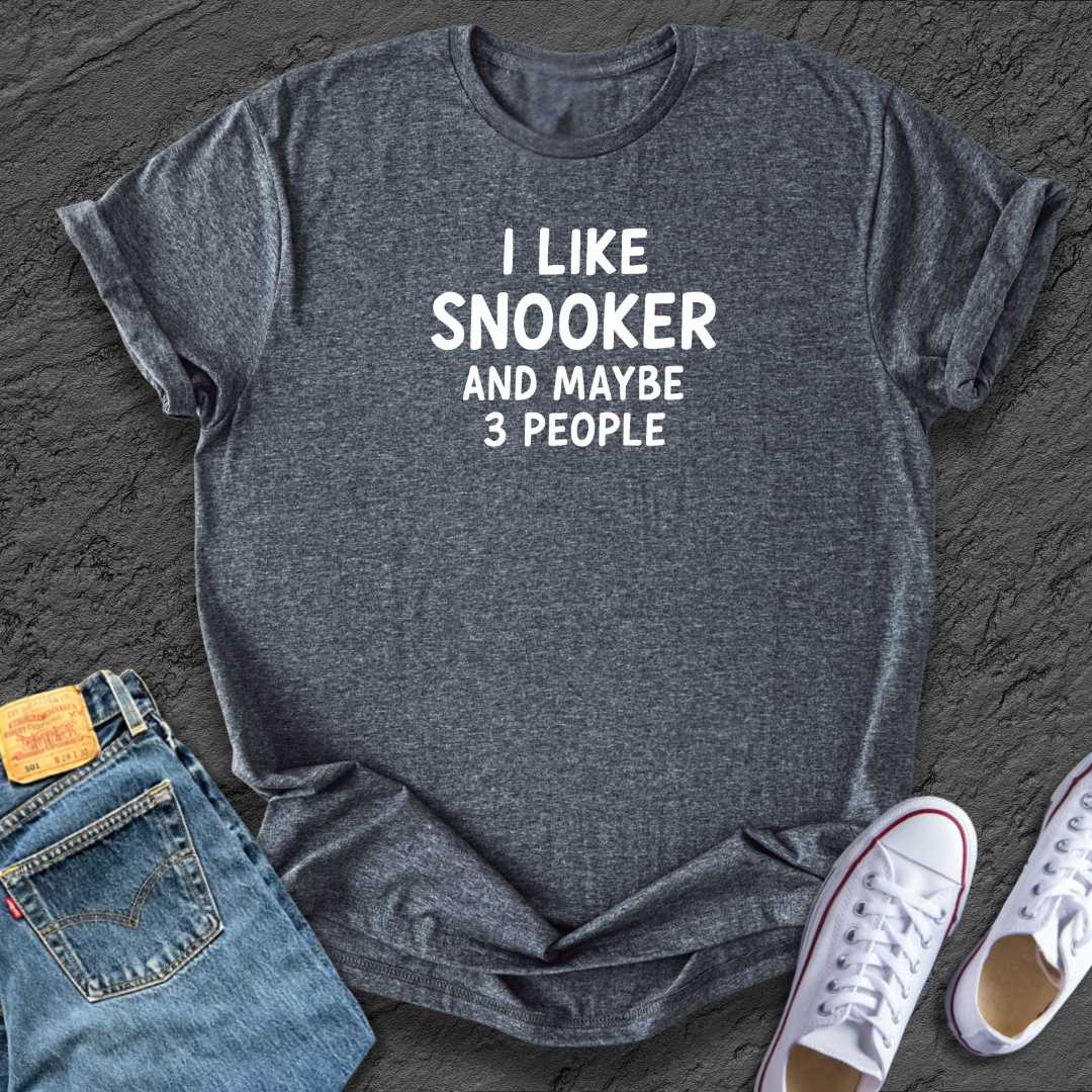 Funny I like Snooker Tee