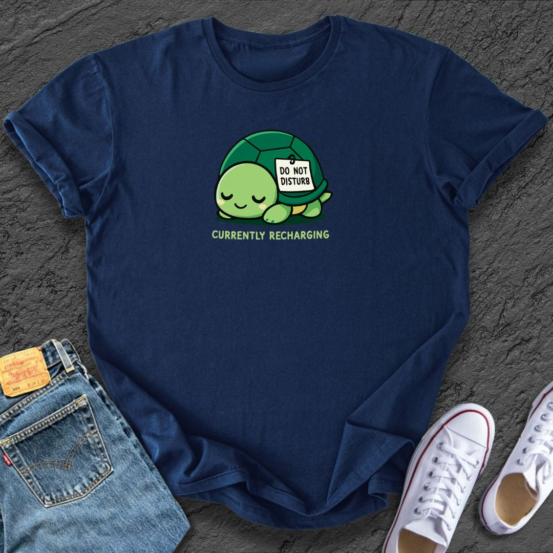 Recharging Turtle Tee