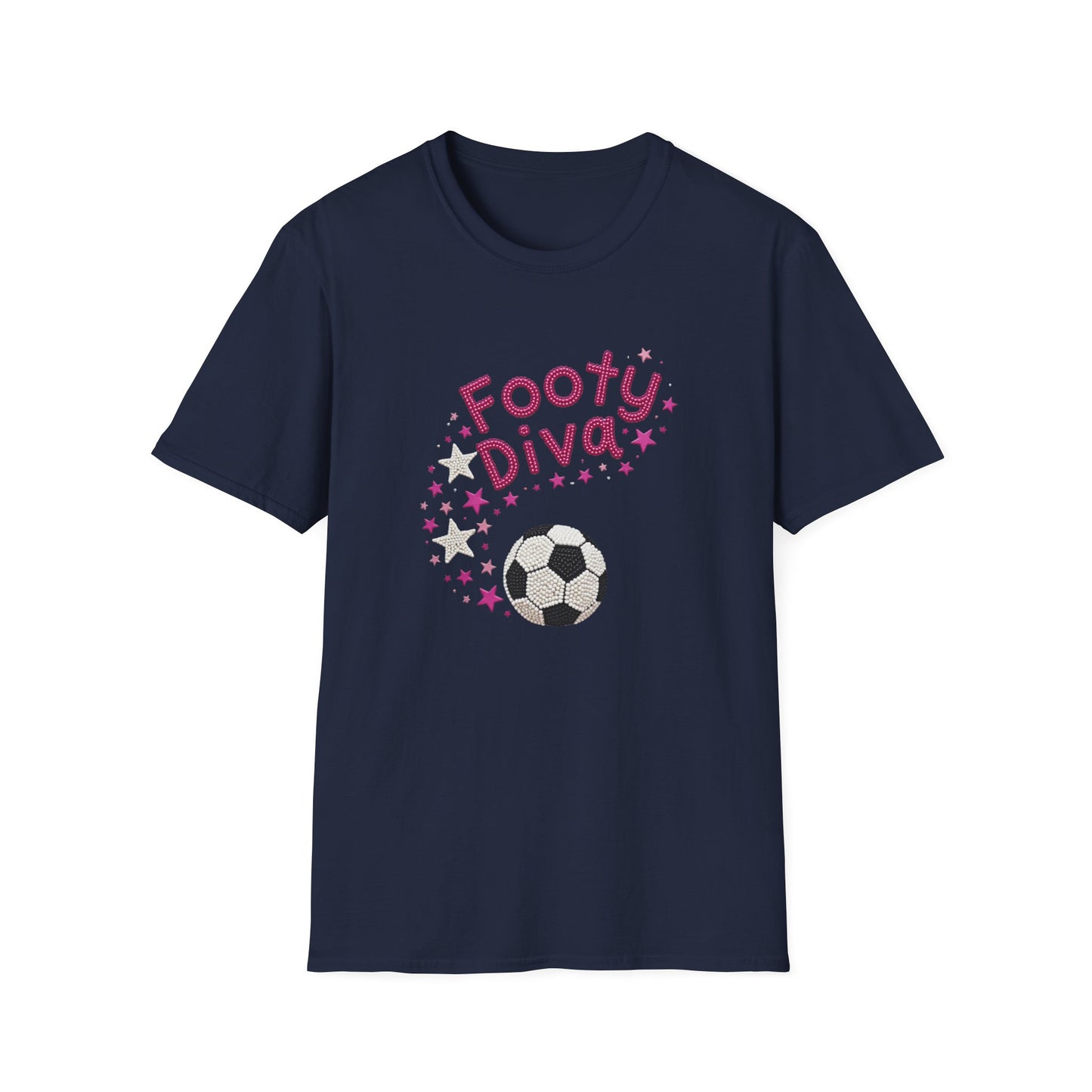 Footy Diva Unisex Softstyle T-Shirt