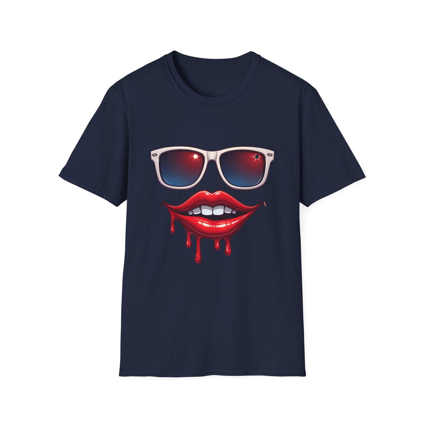 Sunglasses Lips Graphic T-shirt