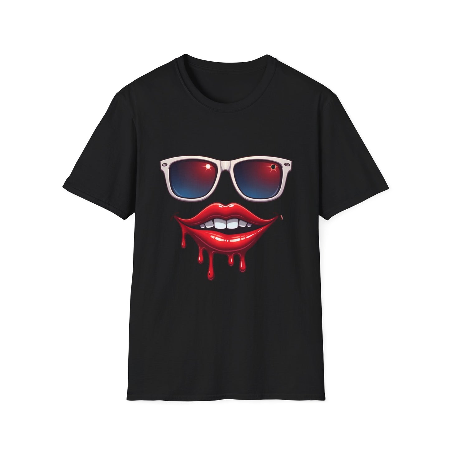 Sunglasses Lips Graphic T-shirt
