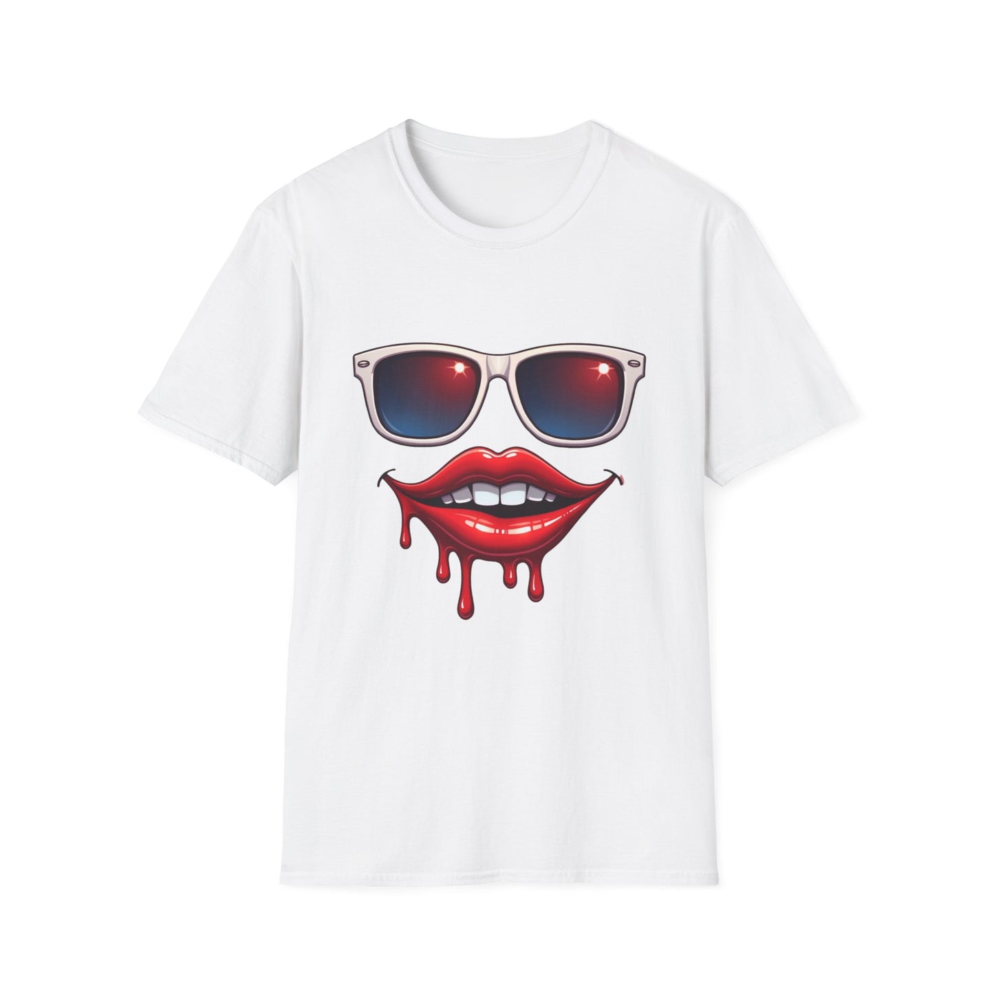 Sunglasses Lips Graphic T-shirt