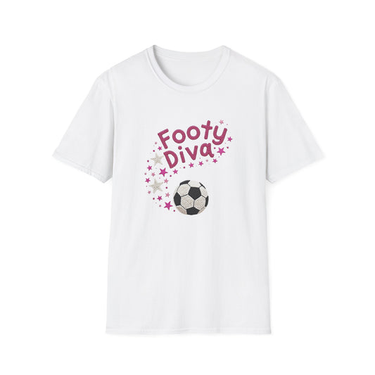 Footy Diva Unisex Softstyle T-Shirt