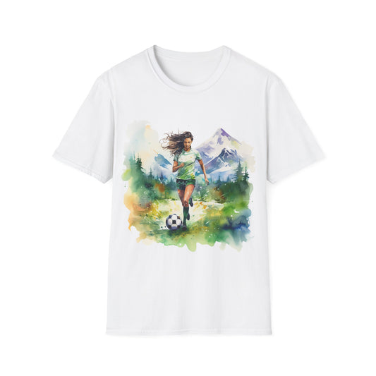 Soccer Girl T-Shirt, Youth Sports Tee