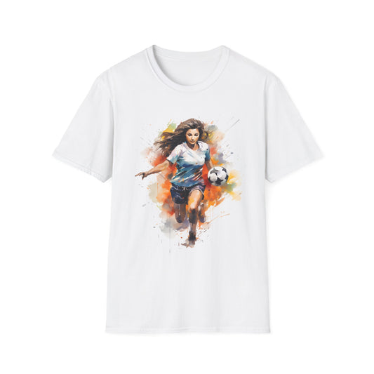 Dynamic Soccer T-Shirt for Fans and Players