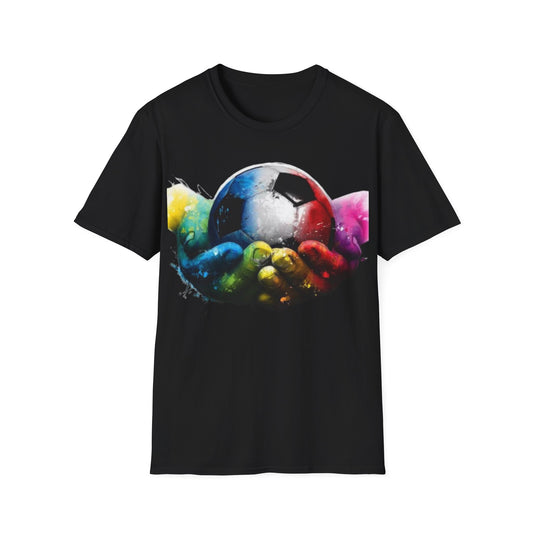 LGBTQ Pride Soccer Ball T-Shirt