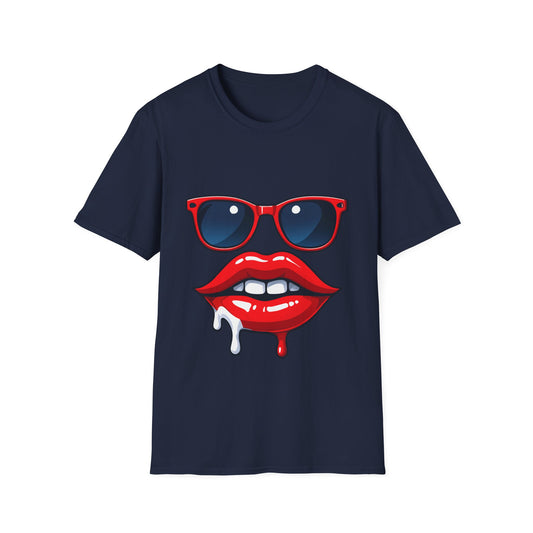 Playful Graphic Tee with Chill Vibes