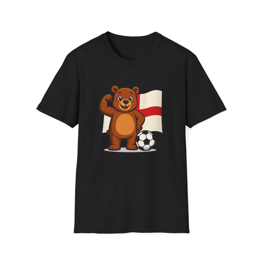 Bear Football Soccer T-Shirt