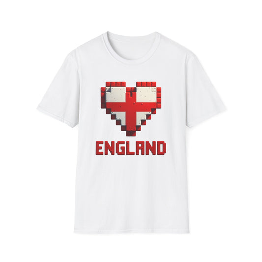 Minecraft England Love Graphic T-Shirt