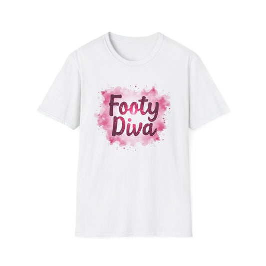 Footy Diva Unisex T-Shirt, Sports Tee